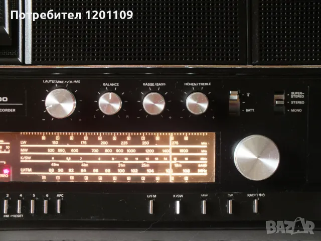 GRUNDIG RR-2000, снимка 2 - Радиокасетофони, транзистори - 49540343