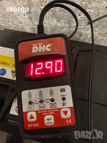 Почти чисто нов акумулатор 68 амп/ч 480 А с гаранция, снимка 2 - Части - 48525484