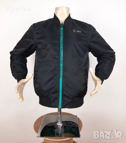 Mercedes AMG F1 Padded Bomber - Оригинално мъжко яке , снимка 4 - Якета - 52940646