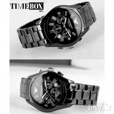 Emporio Armani AR1401 Ceramica Chronograph. Нов дамски часовник, снимка 8 - Дамски - 38773260