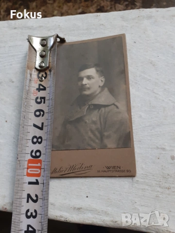 Стара снимка Австрия Виена - дебел картон, снимка 4 - Антикварни и старинни предмети - 53306927