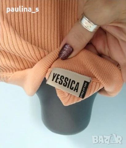 Три различни броя / Памучна еластична тениска "le top", "Spencer's" и "Jessica" , снимка 14 - Тениски - 28430471