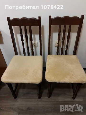Продавам два нови дървени стола., снимка 3 - Столове - 52579112