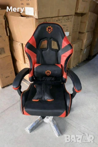 Нов геймърски стол , снимка 4 - Столове - 53840730