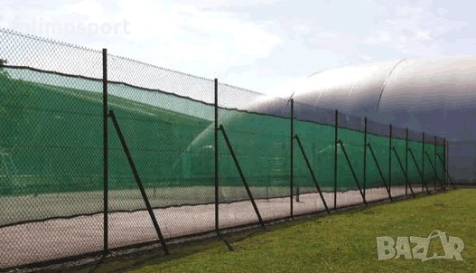 Ветроупорно платнище с размери 12х2 м   TS4.1  Ветроупорно платнище за тенис корт или спортна площад, снимка 1 - Тенис - 36189161