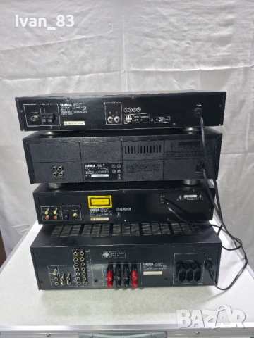 Сет Yamaha усилвател AX 570 дек KX 260 тунер TX 470 и CD X 870 , снимка 10 - Ресийвъри, усилватели, смесителни пултове - 53541041