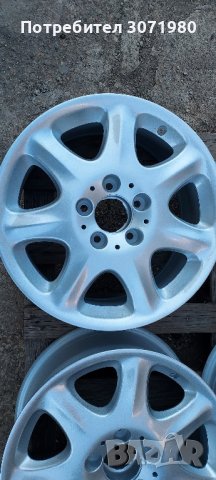 Джанти за Мерцедес 16 5х112 ЕТ46, снимка 3 - Гуми и джанти - 41353435