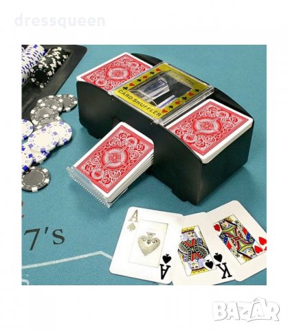 3044 Автоматична машинка за разбъркване на карти, снимка 2 - Други стоки за дома - 34251740