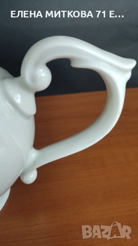 Бароков сервиз за чай на "Изида" декор "Розова незабравка", снимка 6 - Сервизи - 53759963