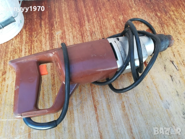 заявена-Елпром BZ16A Българска двускоростна бормашина(Дрелка) ОТ СОЦА 1110252045, снимка 2 - Бормашини - 52021836