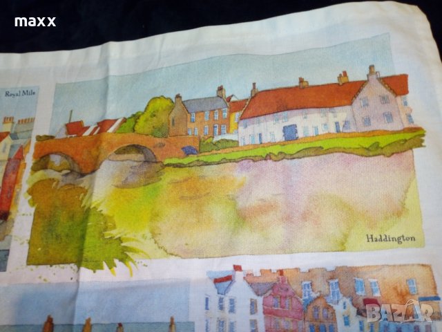 Покривка принт Edinburgh & The Lothians by Emma Ball, снимка 5 - Декорация за дома - 40833039