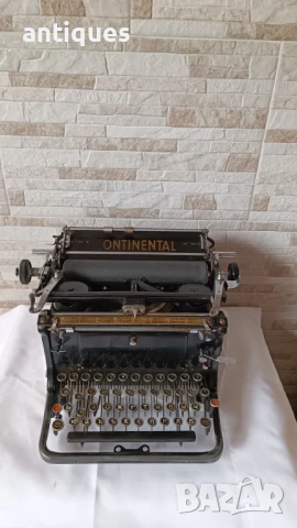Стара пишеща машина Continental Standart - Made in Germany - 1932г. - Антика, снимка 2 - Антикварни и старинни предмети - 50625447