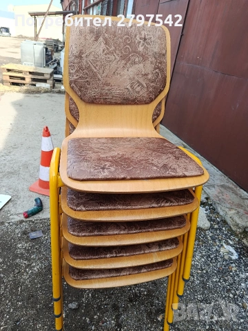 Стифиращи столове А148, снимка 5 - Столове - 53696389