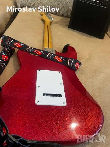 Продавам електрическа китара Fender Square с кубе, снимка 6 - Китари - 56010806