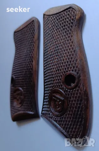 Дървени чирени за пистолет CZ 75 Compact, снимка 4 - Оборудване и аксесоари за оръжия - 53730495