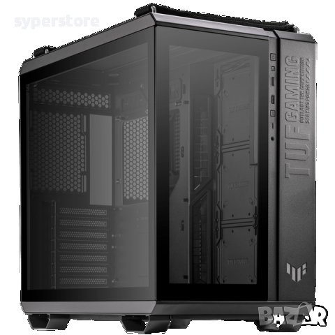 Кутия за компютър Геймърска Asus GT502 TUF 90DC0090-B09000 Черна ATX Middle Tower, снимка 1 - Захранвания и кутии - 40066809