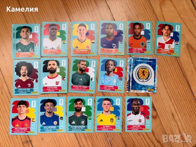 Fifa World Cup 2026 Паници колекционерски стикери