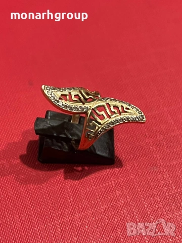 Златен пръстен /585/, снимка 3 - Пръстени - 53408807