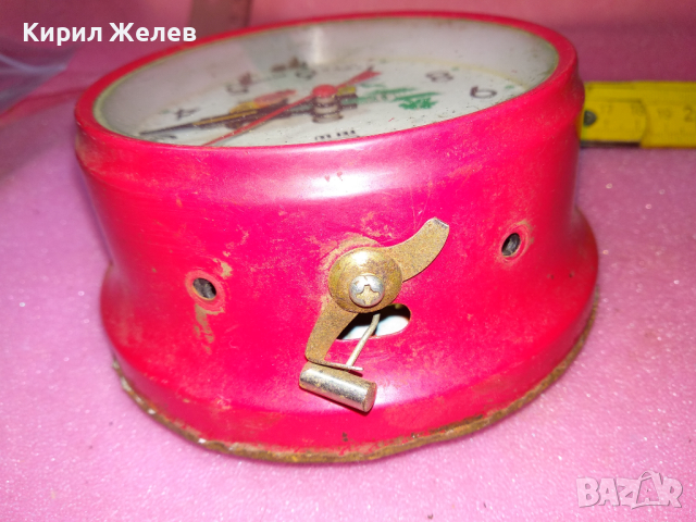 FEI LU MADE in CHINA FU SHENG Стар РЯДЪК КОЛЕКЦИОНЕРСКИ РЕТРО МЕХАНИЧЕН КИТАЙСКИ БУДИЛНИК 31872, снимка 13 - Антикварни и старинни предмети - 44549045