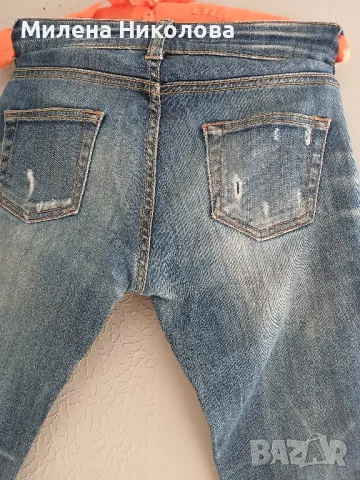 Слим Дънки Armani 26, снимка 7 - Дънки - 49872151