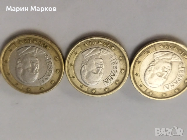Евро Испания , снимка 5 - Нумизматика и бонистика - 53725353