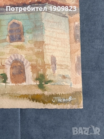 Картина П. Ненов, снимка 6 - Картини - 51847966