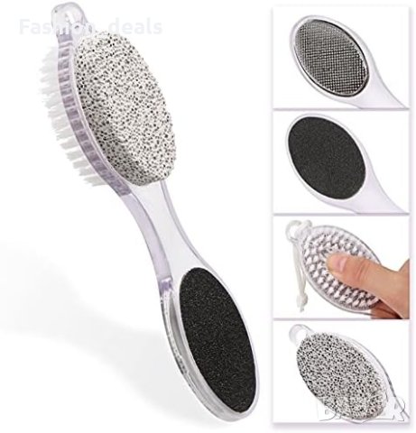 Нова Пила за крака твърда кожа 4 в 1 пемза шкурка 2 вида пили мазоли