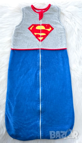 Детски спален чувал Супермен 2- 4 години , снимка 9 - Спални чували за бебета и деца - 52500022