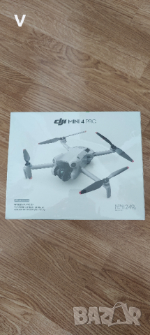 Чисто НОВ,запечатана кутия дрон DJI MINI 4 PRO Fly More Combo DJI RC2, снимка 3 - Дронове и аксесоари - 44793121