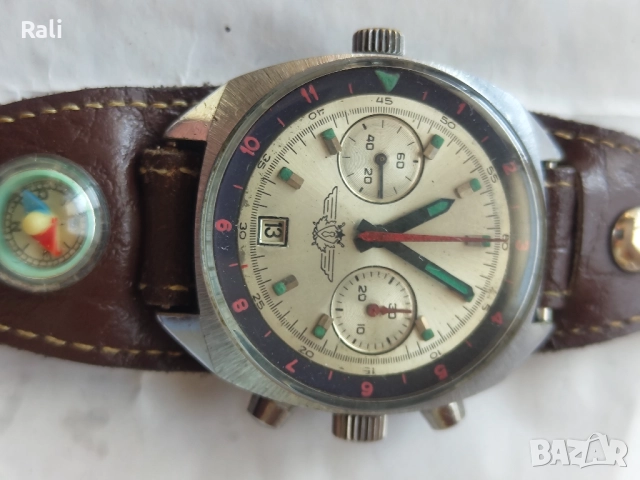 Полет хронограф , снимка 5 - Мъжки - 51690452