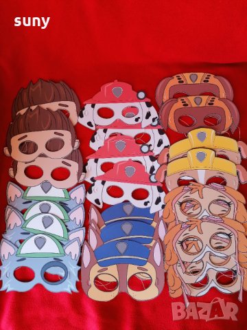 Парти маска Пес патрул, снимка 4 - Други - 34031921