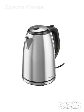 Електрическа Кана от неръждаема стомана за топла вода 3100W 1,7l, снимка 3 - Кани - 53423733