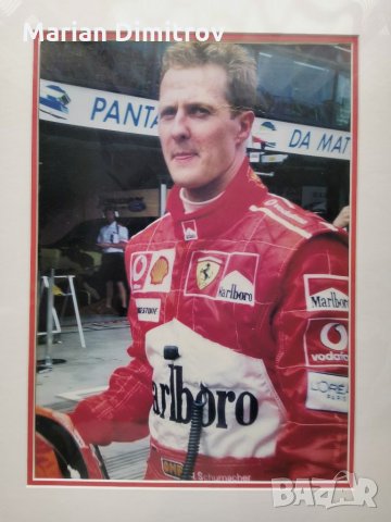 Оригинален подпис Михаел Шумахер Michael Schumacher, снимка 4 - Други ценни предмети - 35915431