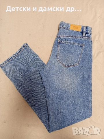 Дамски дънки размер С висока талия , снимка 3 - Дънки - 52009010