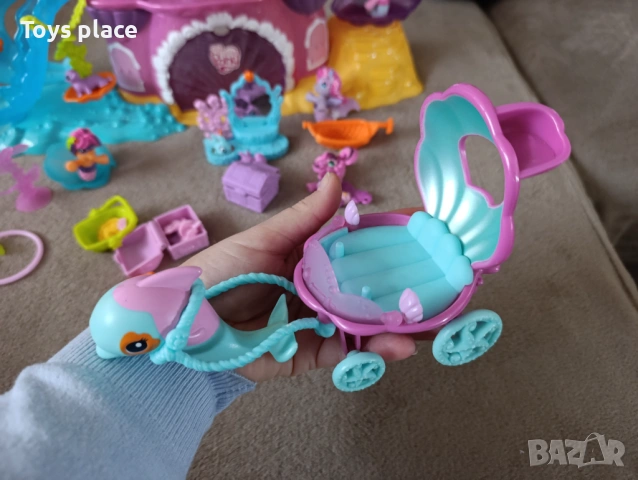 Голям оригинален Замъкът на русалките My Little Pony, снимка 12 - Фигурки - 53458559