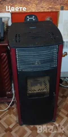Пелетна камина -Burnit PD comfort Plus 8 kw  + подарък един чувал дървесни пелети!, снимка 1