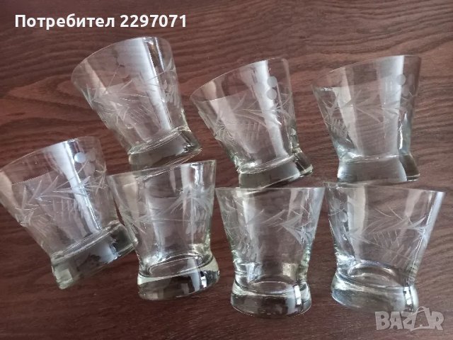 Гравирани чаши, снимка 4 - Чаши - 48343926