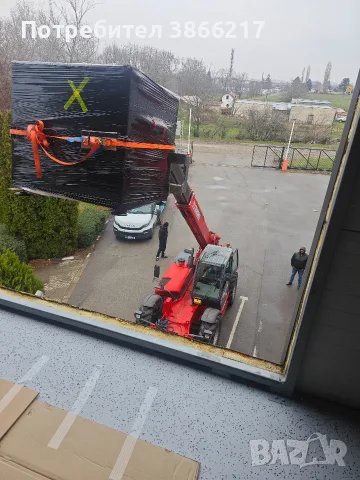преместване на машини machinery relocation