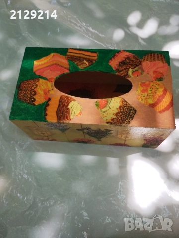 Кутия за кърпички, снимка 6 - Други - 51472277