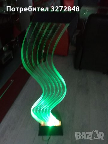 Лампион / поликарбонатен вълнообраз/сменящи цветовете си, снимка 9 - Лампиони - 40220128