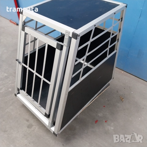 НАЙ ДОБРАТА ОФЕРТА Алуминиева Транспортна клетка за кучета , снимка 3 - За кучета - 52840726