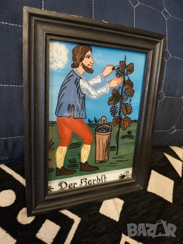 Картина найвизъм върху стъкло., снимка 2 - Картини - 51737998