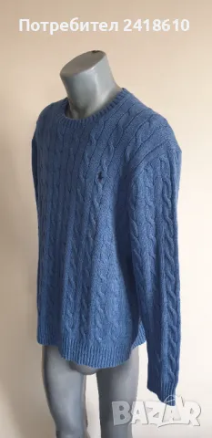 POLO Ralph Lauren Cable Cotton / Knit Mens Size XL НОВО! ОРИГИНАЛ! Мъжки Пуловер!, снимка 9 - Пуловери - 48854329