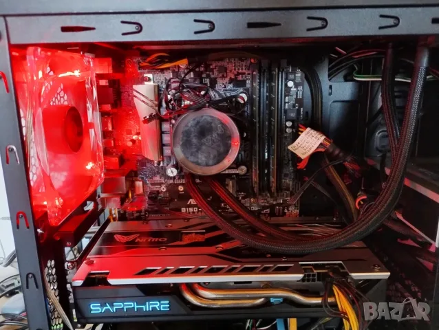 Геймърски компютър Asus B150 Intel I7 7700 16GB RAM Radeon RX570 8GB, снимка 17 - Геймърски - 56126535