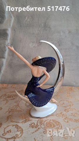 Порцеланови фигури в стил Арт Деко Franklin mint , снимка 14 - Колекции - 52000529