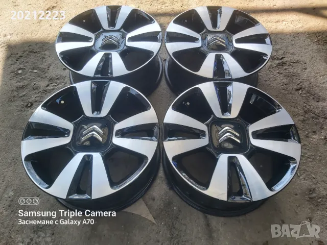 4 броя алуминиеви джанти за Citroen C3 Aircross 16, снимка 3 - Гуми и джанти - 49772637