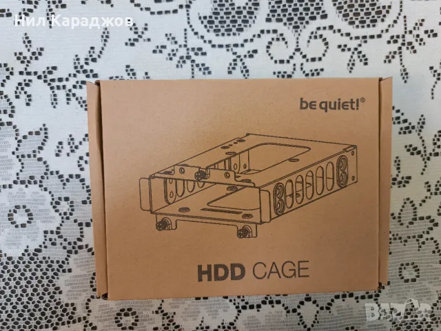 be quiet! HDD Cage Допълнителна скоба за HDD за кутиите на be quiet!, снимка 3 - Други - 48354553