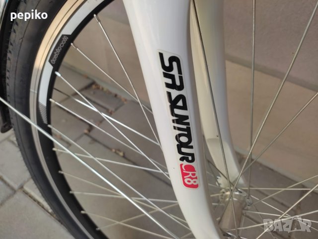 Продавам колела внос от Германия алуминиев градски велосипед AYWA CITY 28 цола преден амортисьор, снимка 8 - Велосипеди - 41597774