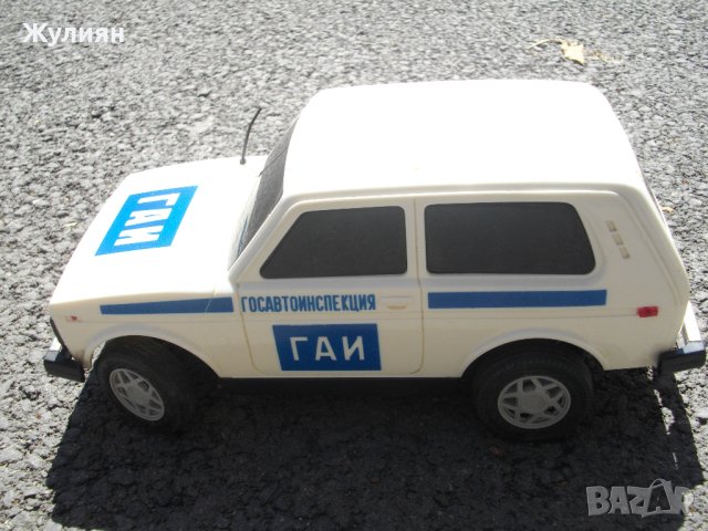 СССР ПЛАСТМАСОВА КОЛИЧКА ЛАДА НИВА ГАИ LADA NIVA, снимка 4 - Антикварни и старинни предмети - 41840740