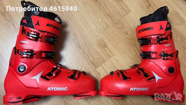 НОВИ ATOMIC HAWX PRIME 120S GW АТОМИК ХОУКС ПРАИМ 120С номер 30-30,5 = 45,5-46,5, снимка 2 - Зимни спортове - 53409126